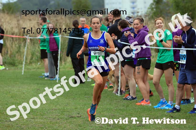 Senior Women and Veterans Relay, 2024 Sunderland XC Relays.  Photo: David T. Hewitson/Sports for All Pics